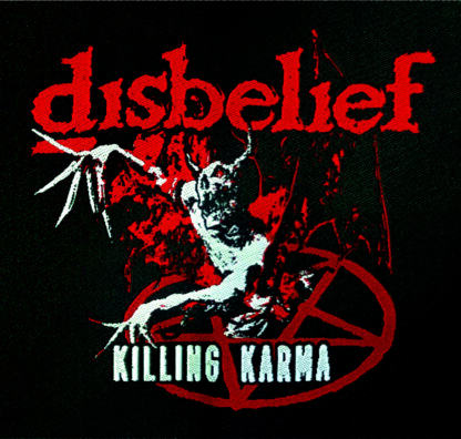 Patch Killing Karma rot/schwarz